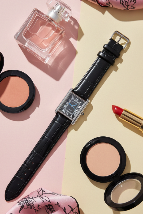 Cartier Classic Golden & Silver Case Watch